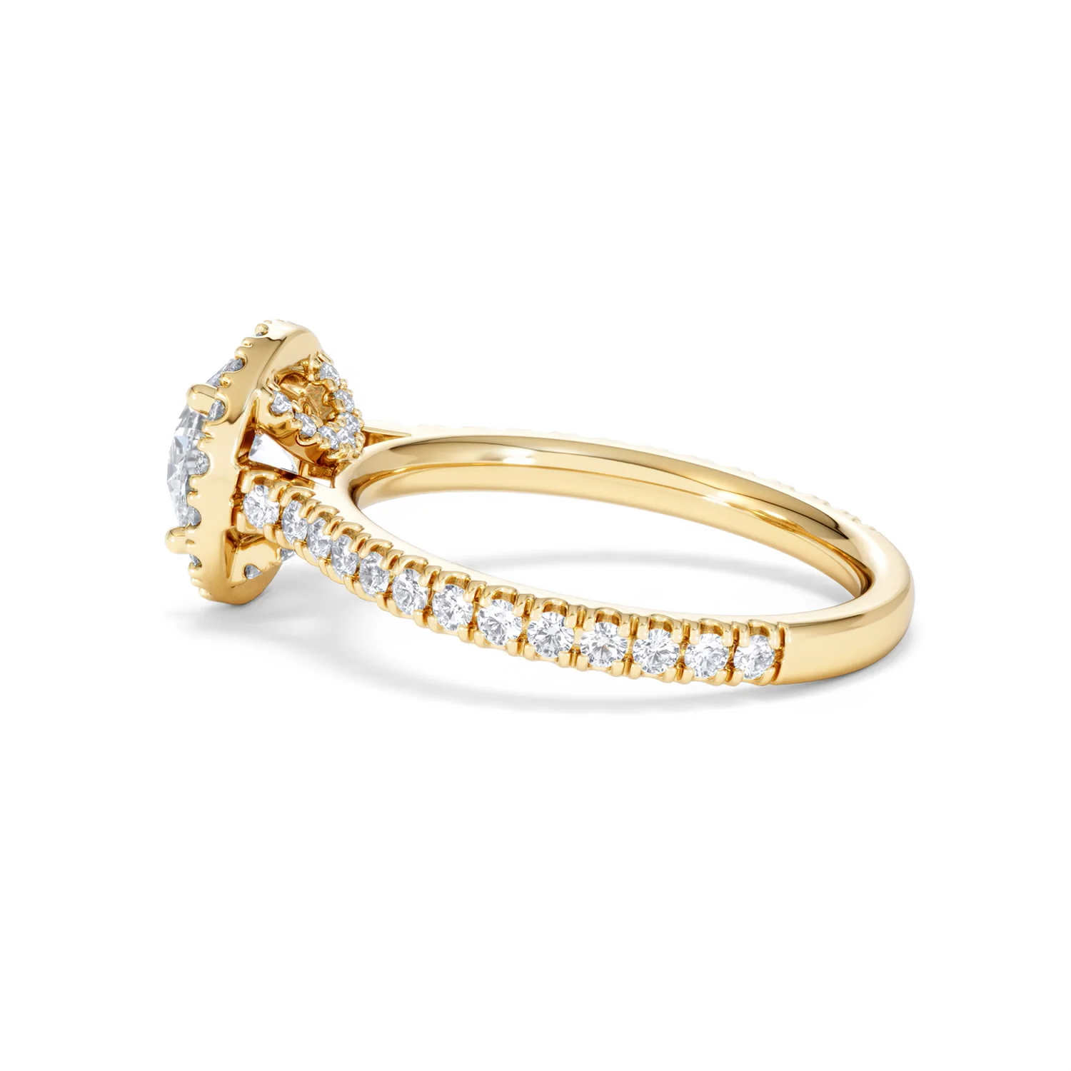 Reina Lab Diamond Halo Engagement Ring in 18K Gold 1.80ct F/VS1 - Image 64