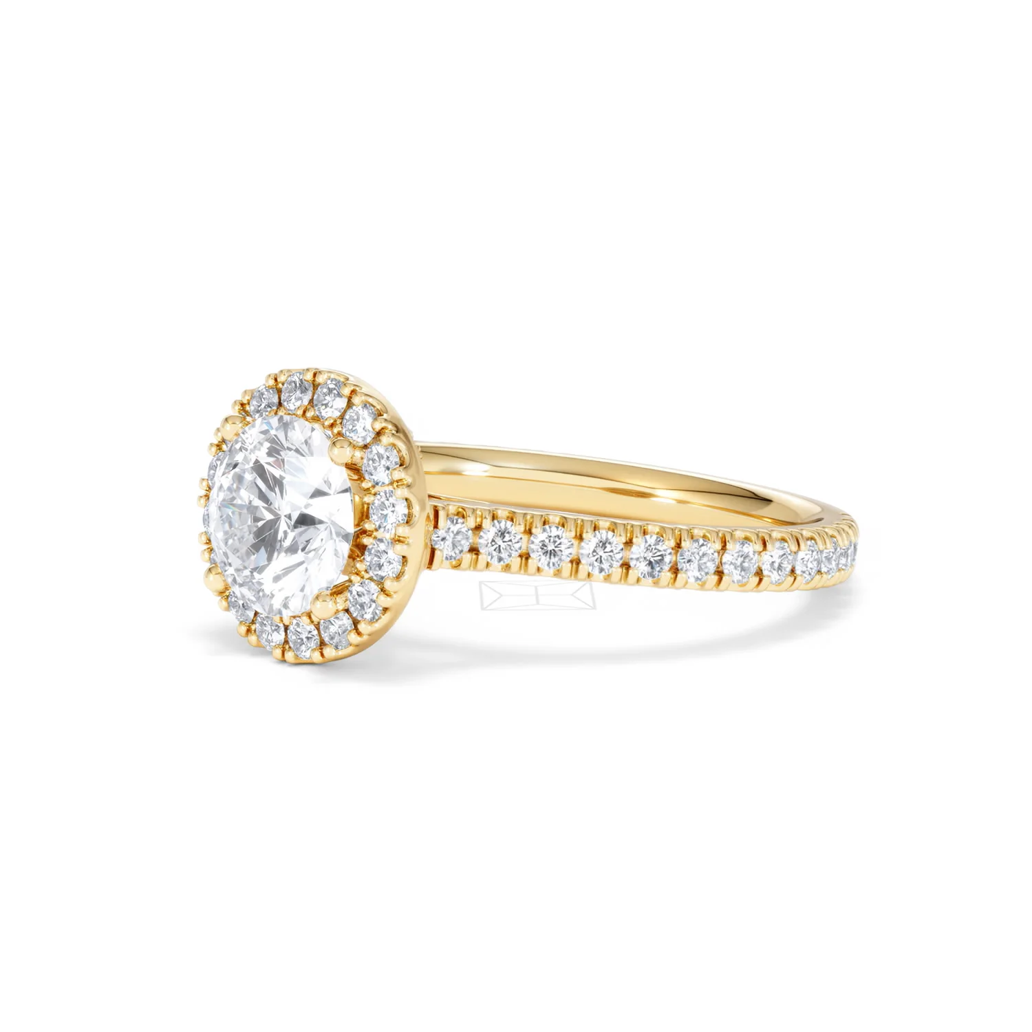 Reina Lab Diamond Halo Engagement Ring in 18K Gold 1.80ct F/VS1 - Image 78