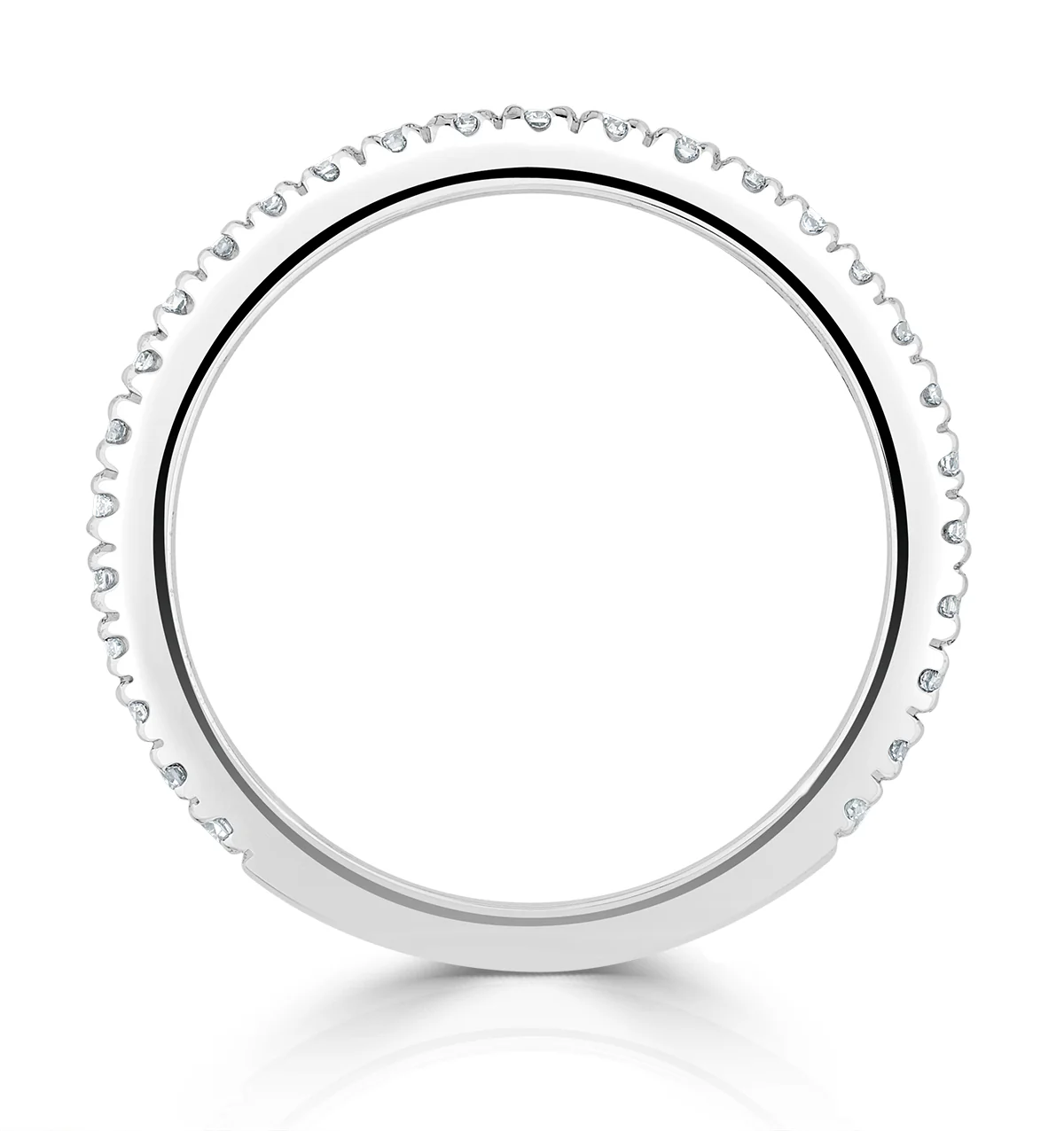 Reina Matching Wedding Band 0.35ct G/Si Diamond in Platinum - Image 2