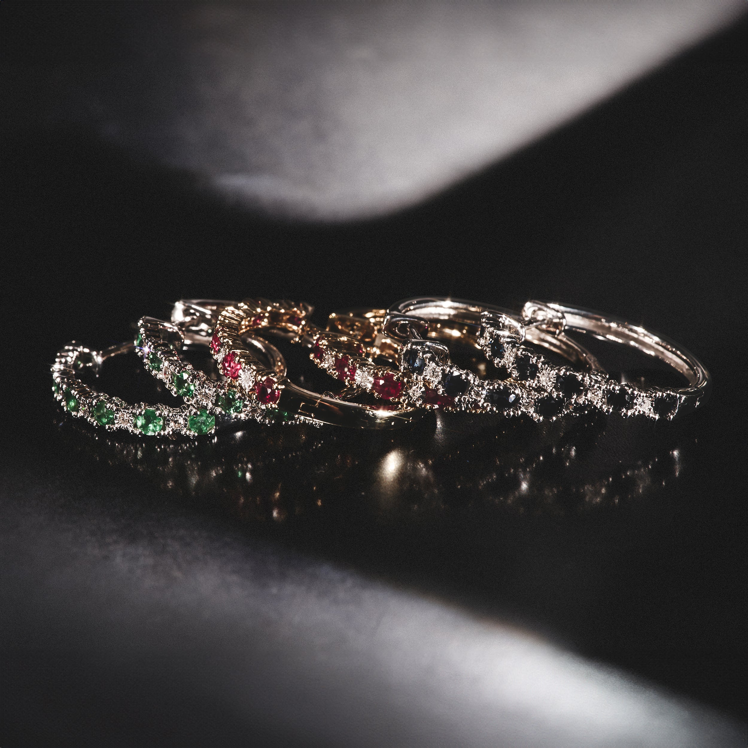 Sapphire 0.10ct And Diamond 9K Gold Ring - Image 5