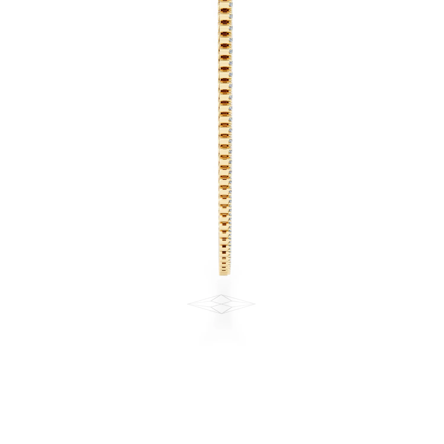 Soirée 7.25ct Round Cut Lab Diamond Choker Necklace in 18K Yellow Gold - Image 29