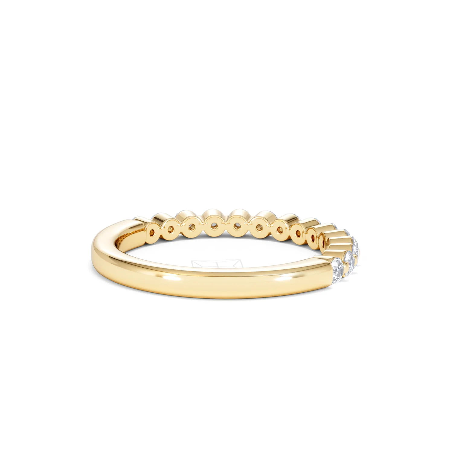 Solstice 0.35ct Lab Diamond Half Eternity Ring F/VS in 9k Gold - Image 41