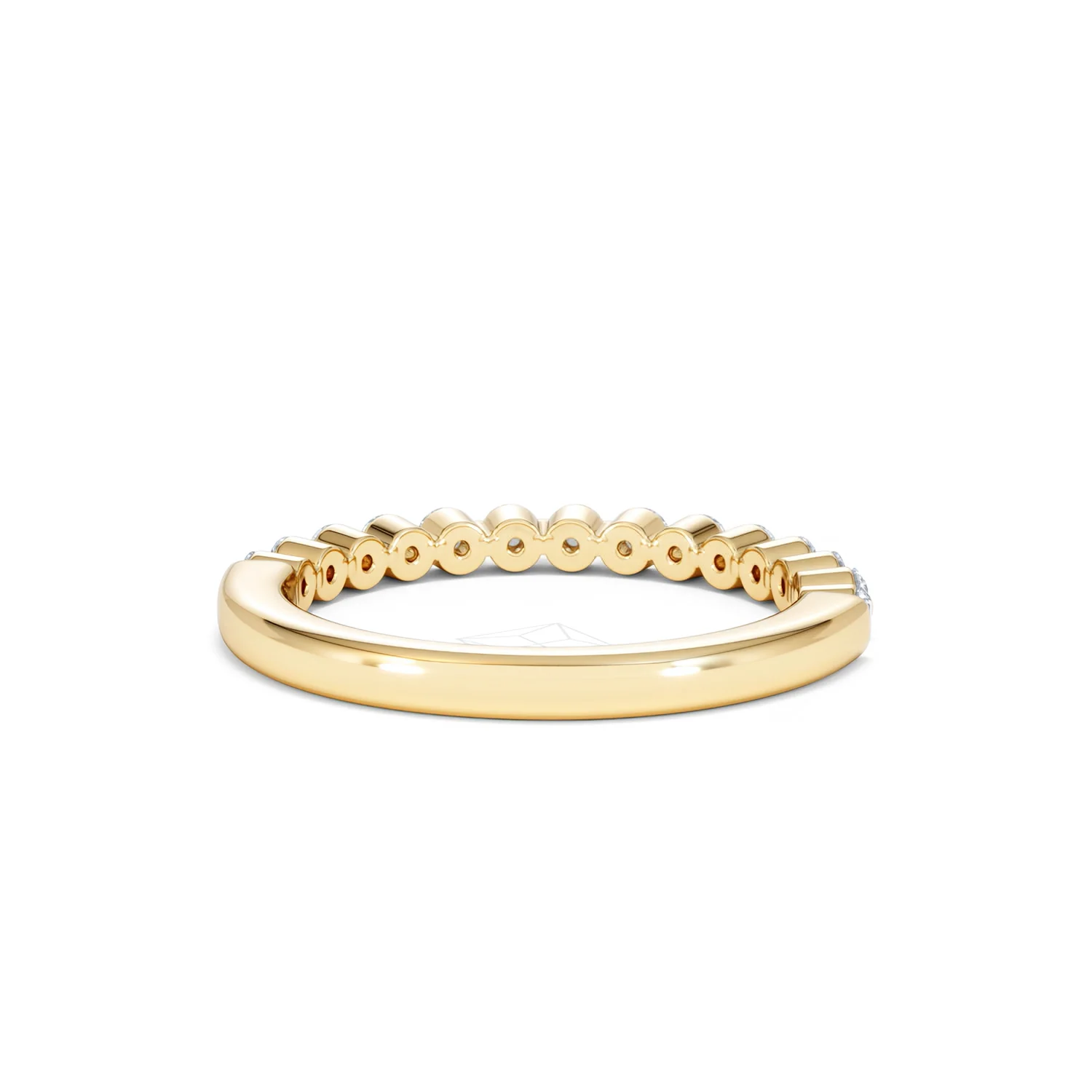 Solstice 0.35ct Lab Diamond Half Eternity Ring F/VS in 9k Gold - Image 47