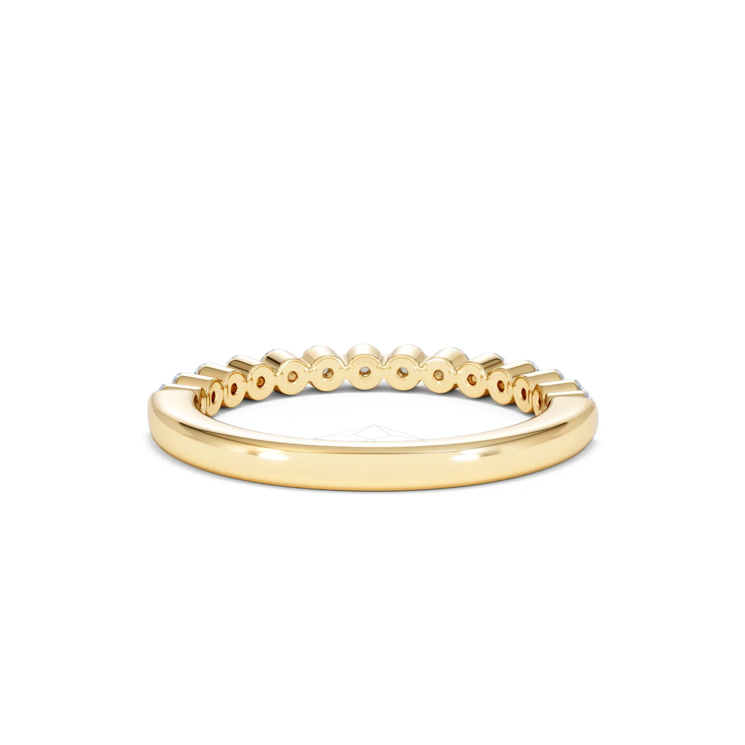 Solstice 0.35ct Lab Diamond Half Eternity Ring F/VS in 9k Gold - Image 49