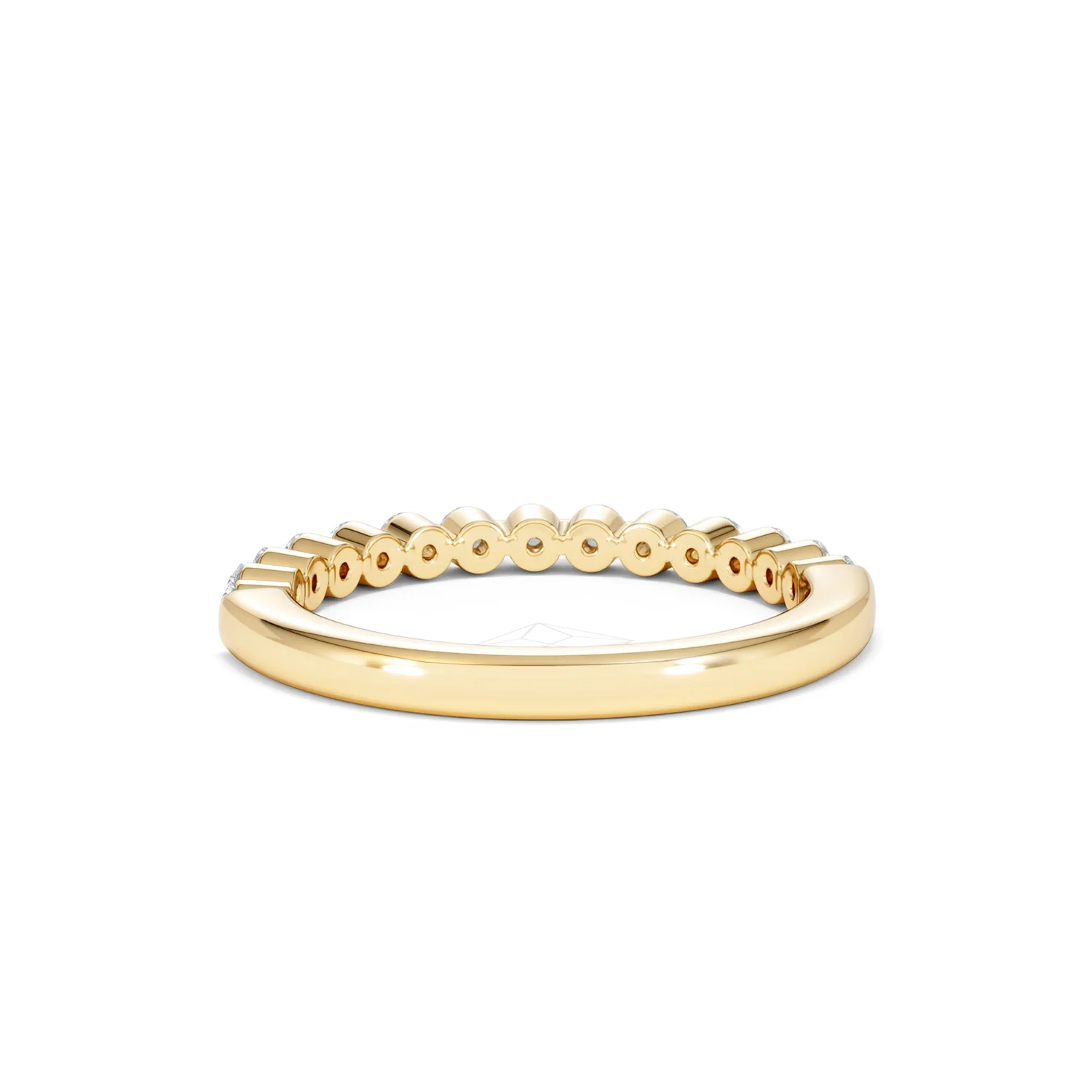 Solstice 0.35ct Lab Diamond Half Eternity Ring F/VS in 9k Gold - Image 52
