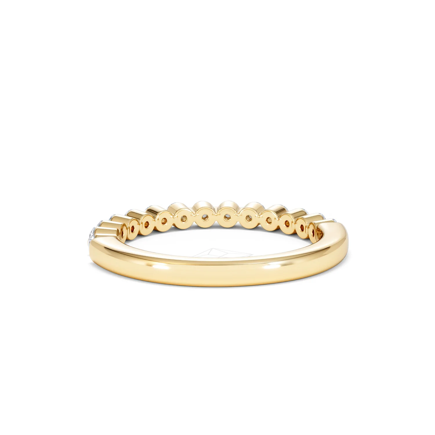 Solstice 0.35ct Lab Diamond Half Eternity Ring F/VS in 9k Gold - Image 53