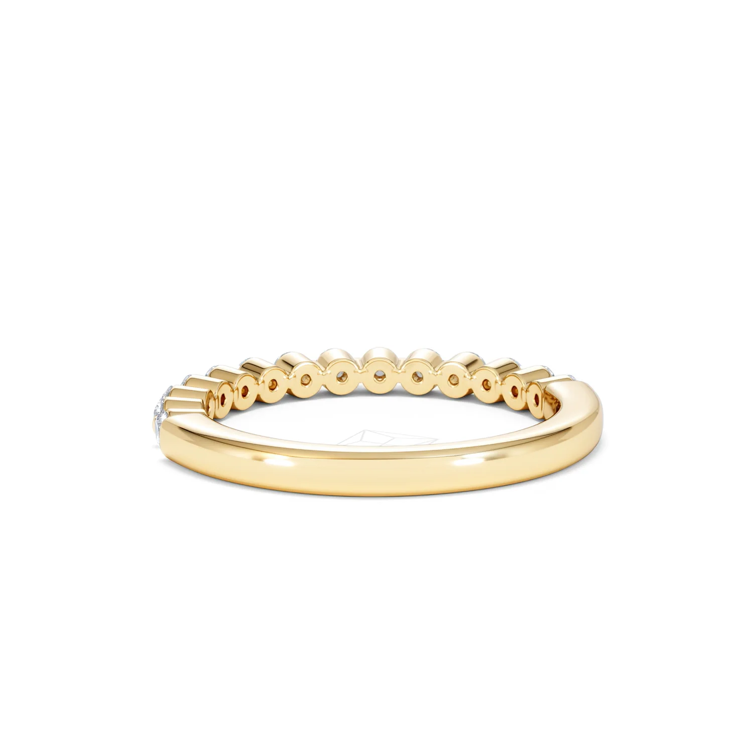 Solstice 0.35ct Lab Diamond Half Eternity Ring F/VS in 9k Gold - Image 54