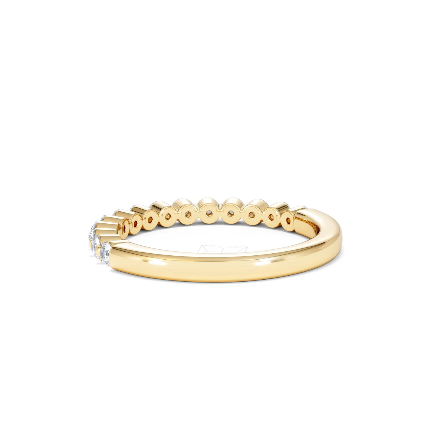 Solstice 0.35ct Lab Diamond Half Eternity Ring F/VS in 9k Gold - Image 58