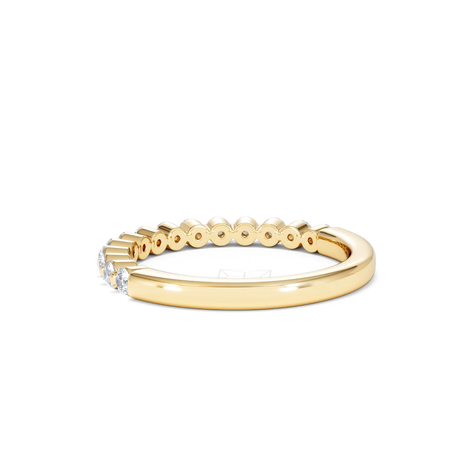 Solstice 0.35ct Lab Diamond Half Eternity Ring F/VS in 9k Gold - Image 59