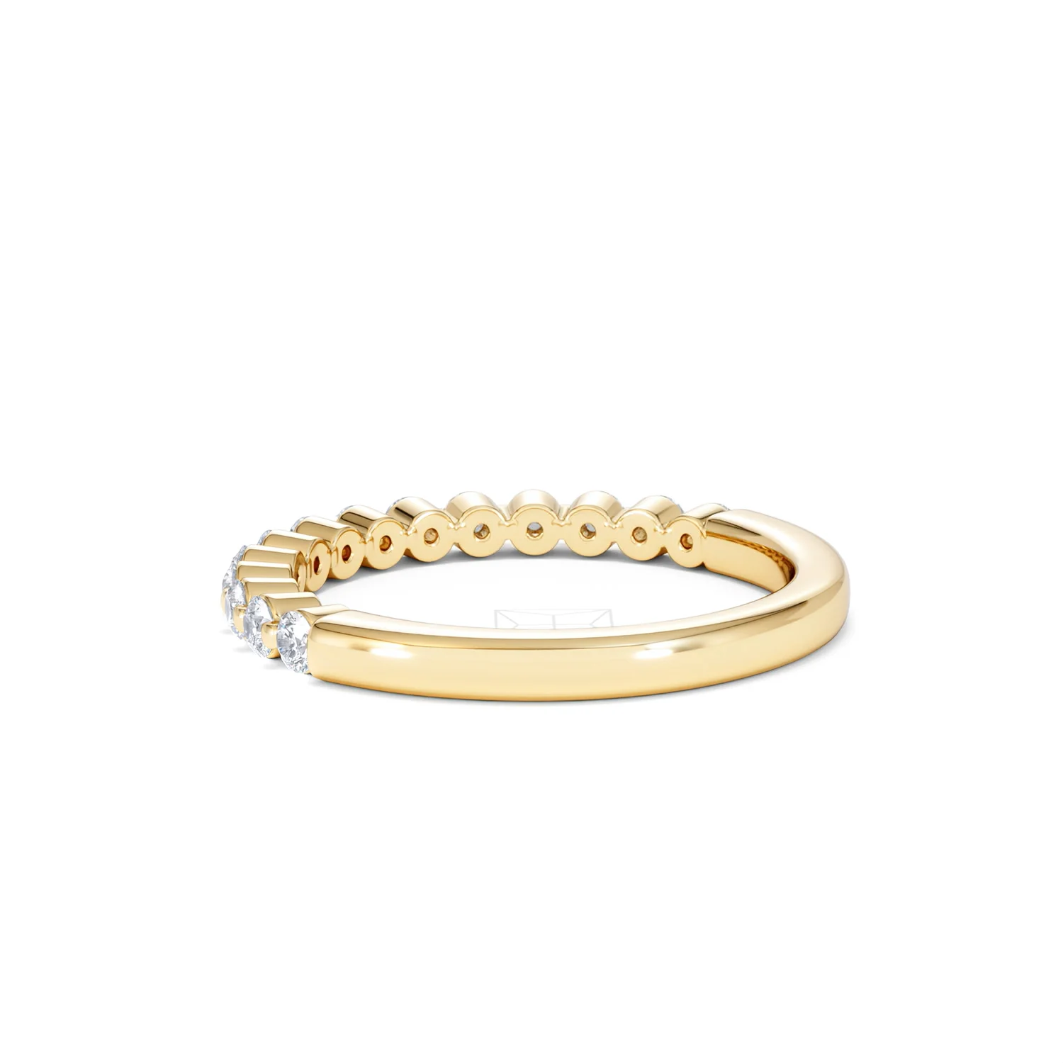 Solstice 0.35ct Lab Diamond Half Eternity Ring F/VS in 9k Gold - Image 60