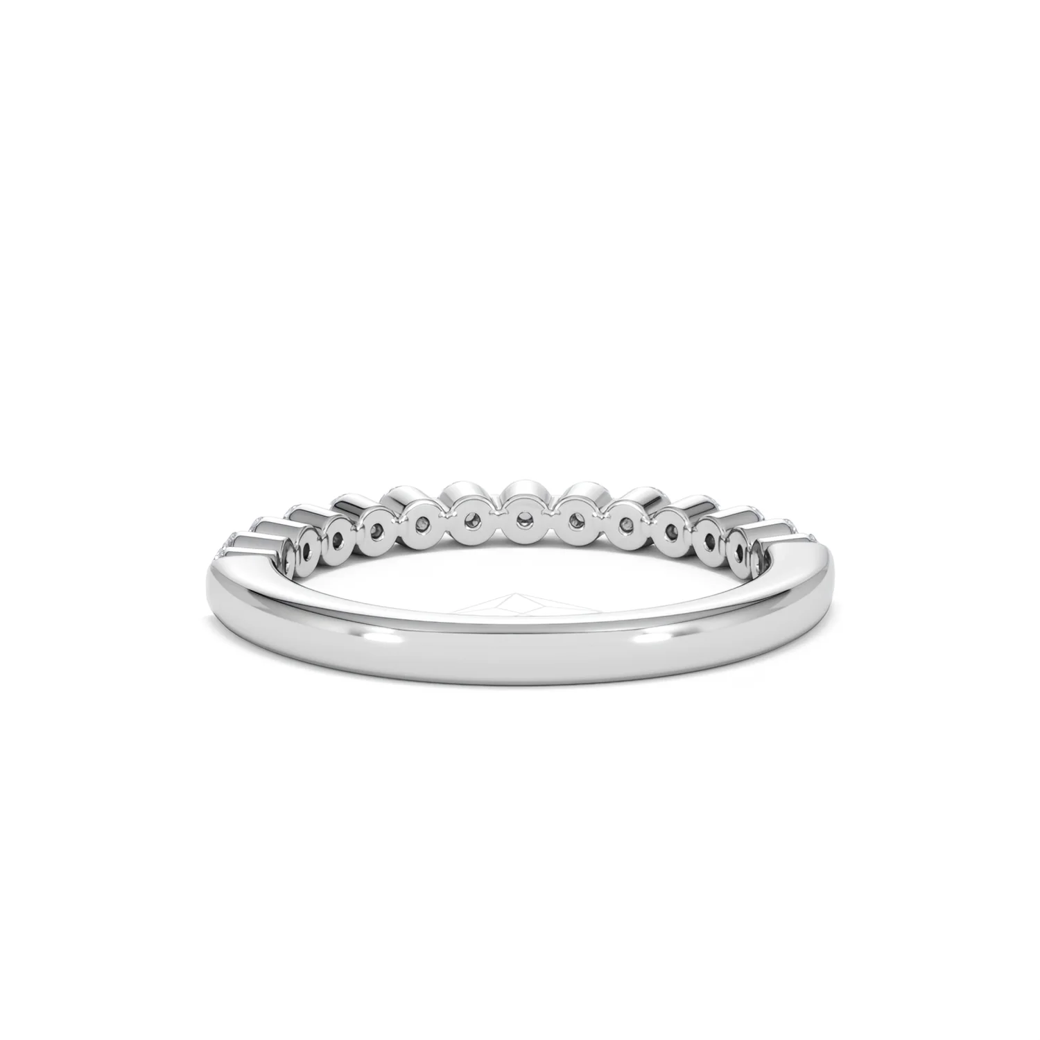 Solstice 0.35ct Lab Diamond Half Eternity Ring F/VS in 9k White Gold - Image 51