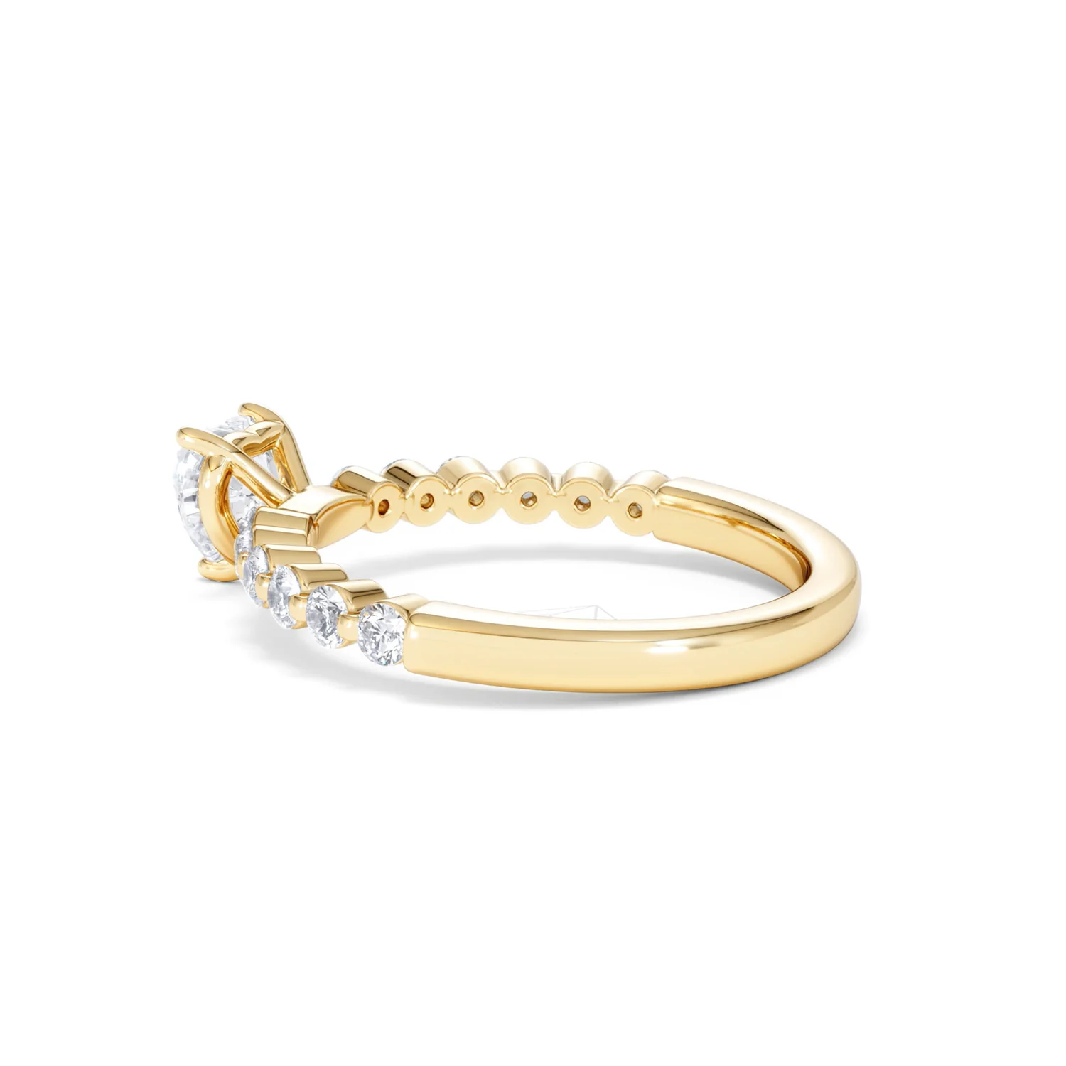 Solstice Heart Cut 0.80ct Lab Diamond Engagement Ring F/VS in 9k Gold - Image 64
