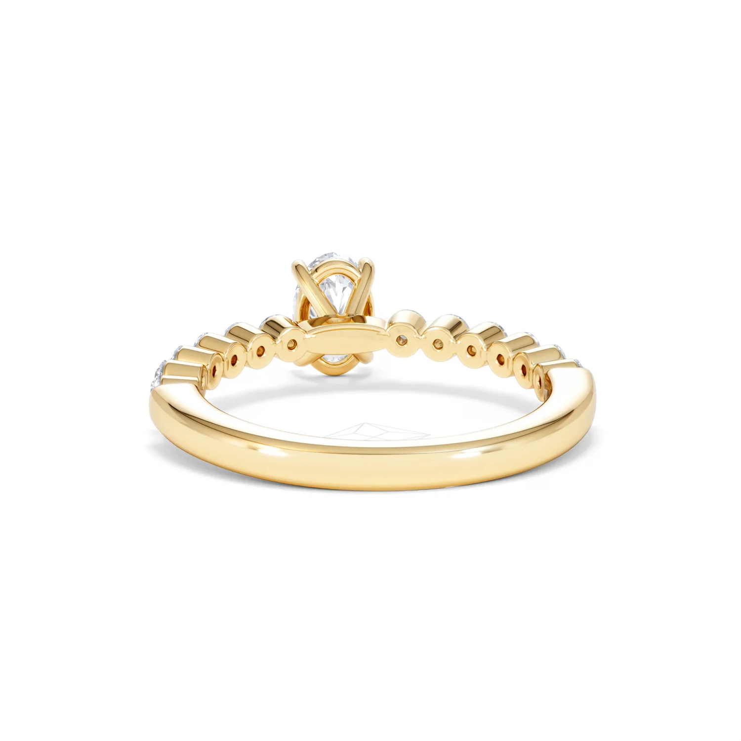 Solstice Oval Cut 0.80ct Lab Diamond Engagement Ring F/VS in 9k Gold - Image 52