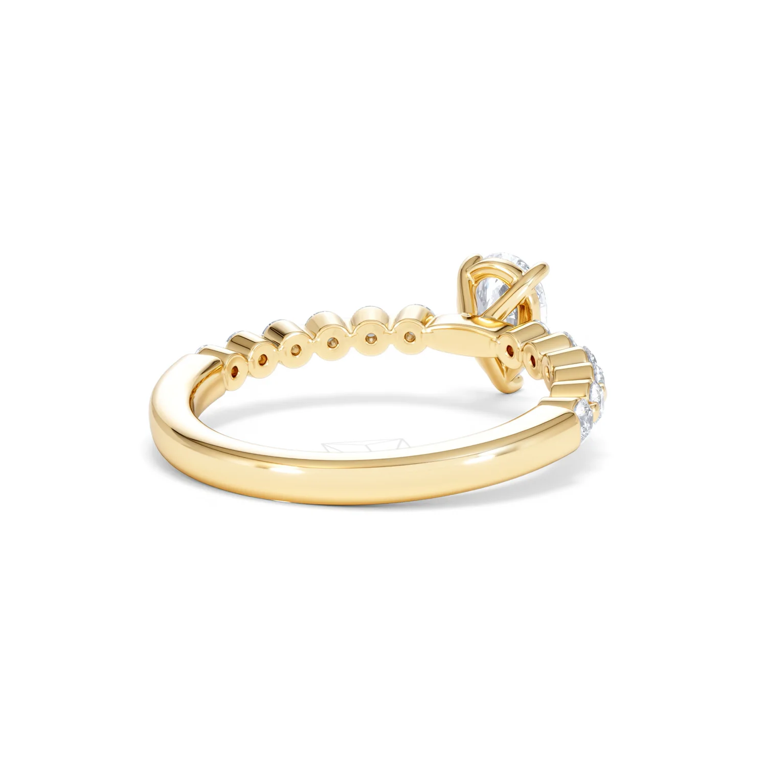 Solstice Pear Cut 0.80ct Lab Diamond Pear Shape Engagement Ring F/VS in 9k Gold - Image 43