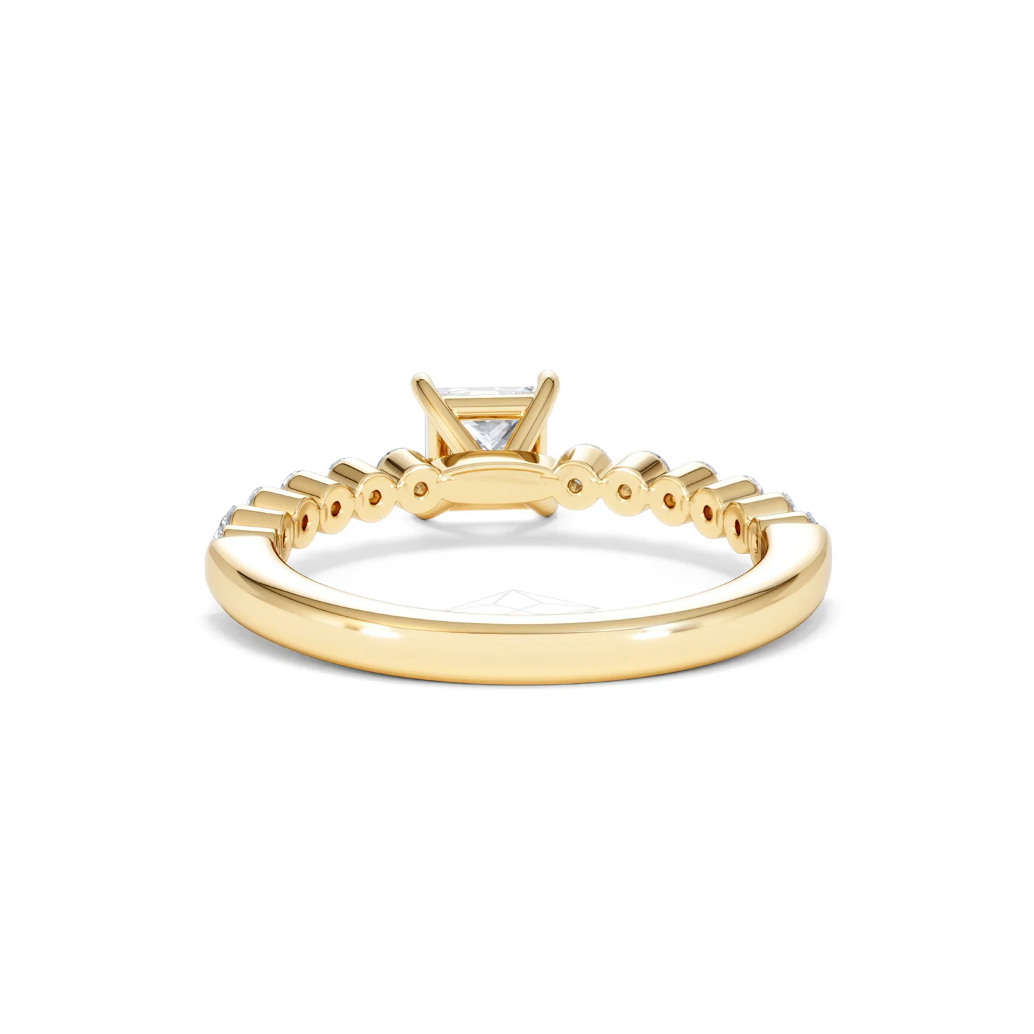 Solstice Princess Cut 0.80ct Lab Diamond Engagement Ring F/VS in 9k Gold - Image 51