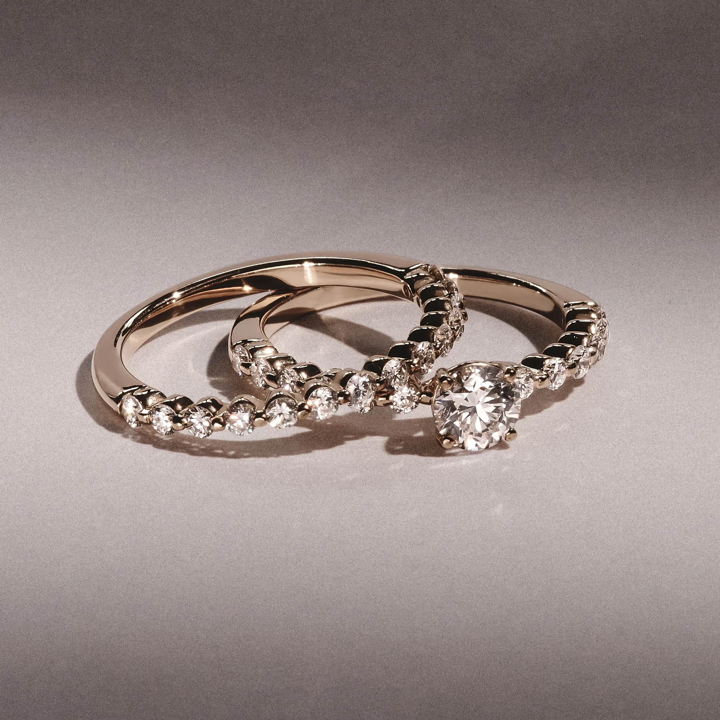 Solstice Round Cut 0.80ct Lab Diamond Engagement Ring F/VS in 9k Gold - Image 8