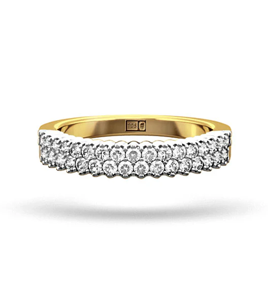SOPHIE 18K Gold Diamond ETERNITY RING 1.00CT G/VS - Image 2