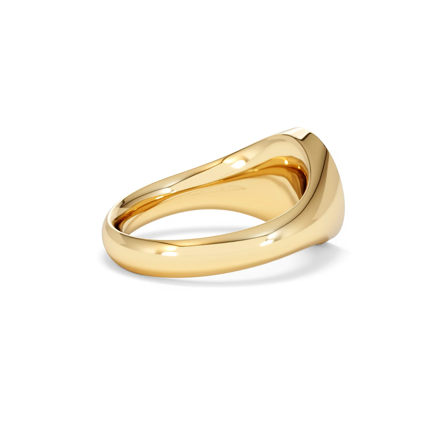 Star Signet Lab Diamond Ring in 18K Gold Vermeil - Image 36