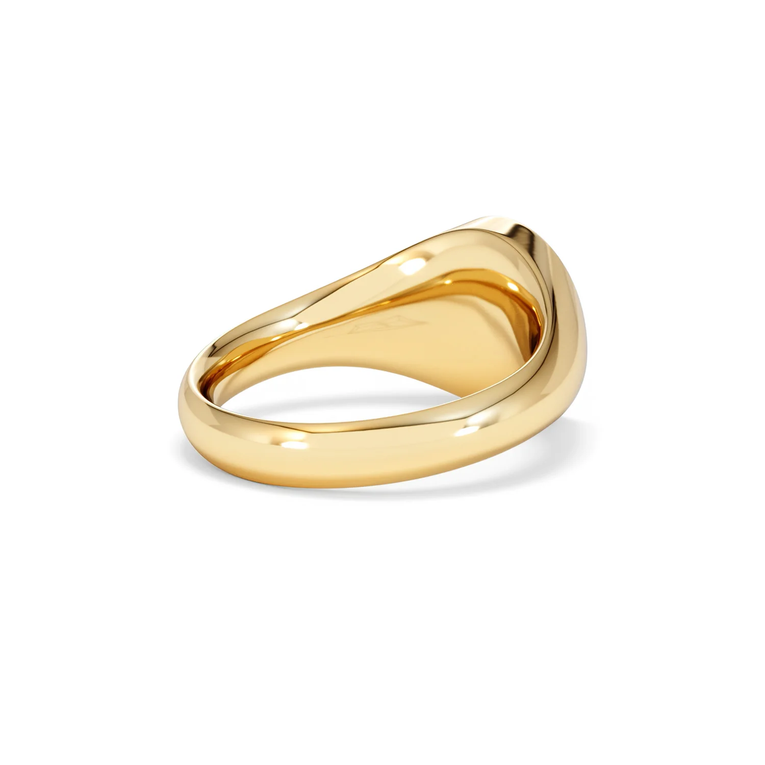 Star Signet Lab Diamond Ring in 18K Gold Vermeil - Image 39