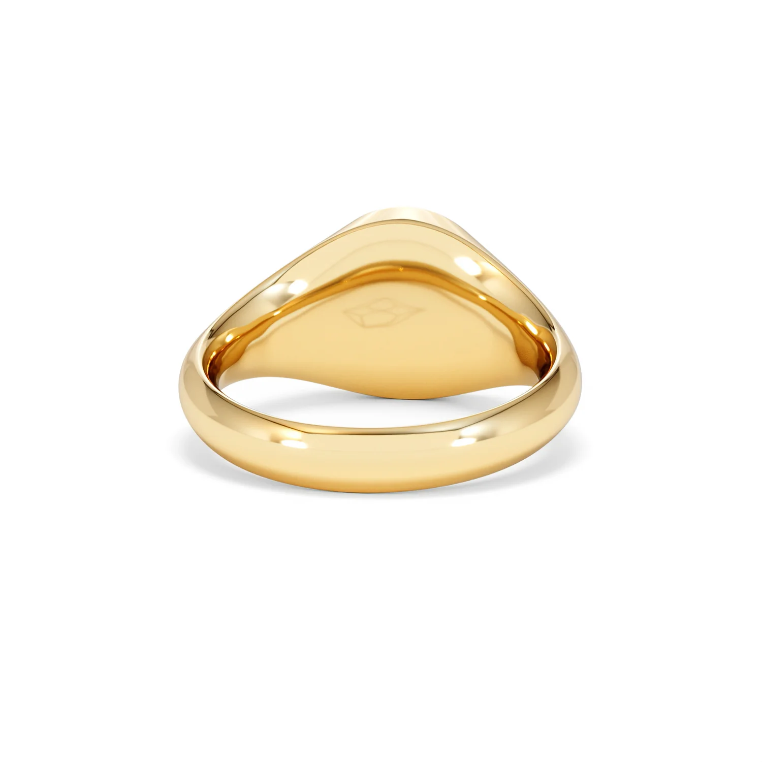 Star Signet Lab Diamond Ring in 18K Gold Vermeil - Image 47