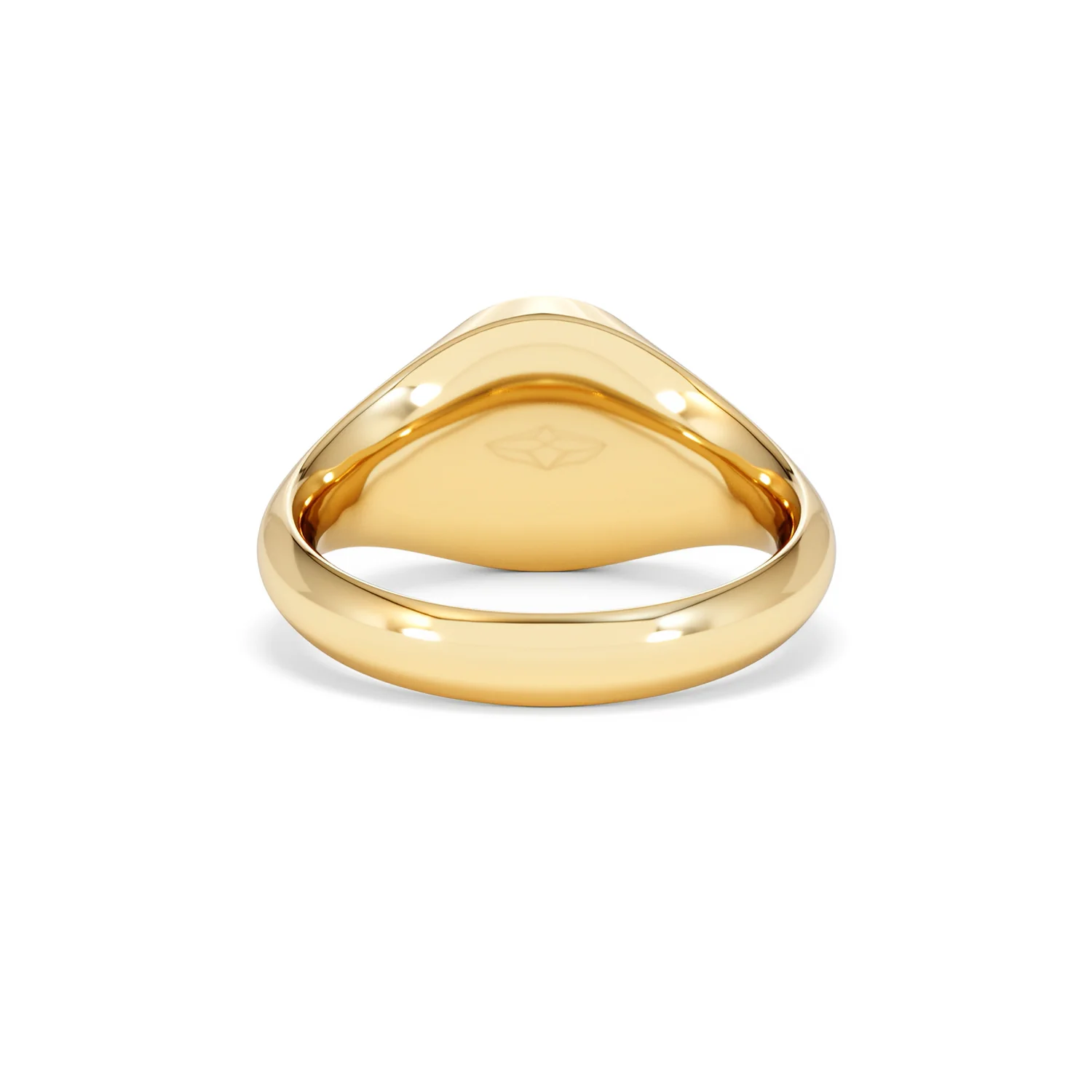 Star Signet Lab Diamond Ring in 18K Gold Vermeil - Image 49