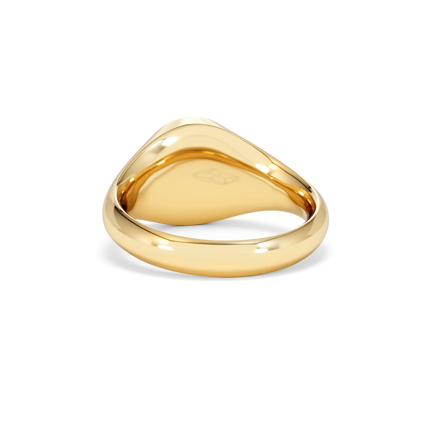 Star Signet Lab Diamond Ring in 18K Gold Vermeil - Image 52