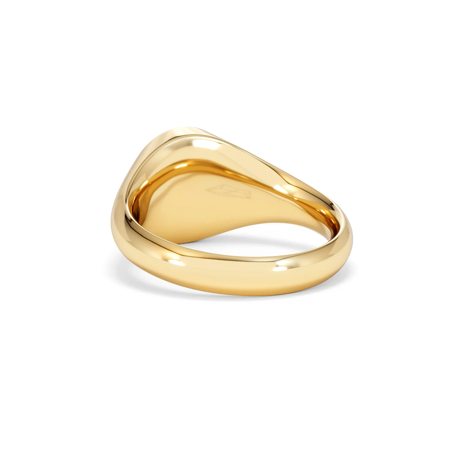 Star Signet Lab Diamond Ring in 18K Gold Vermeil - Image 55