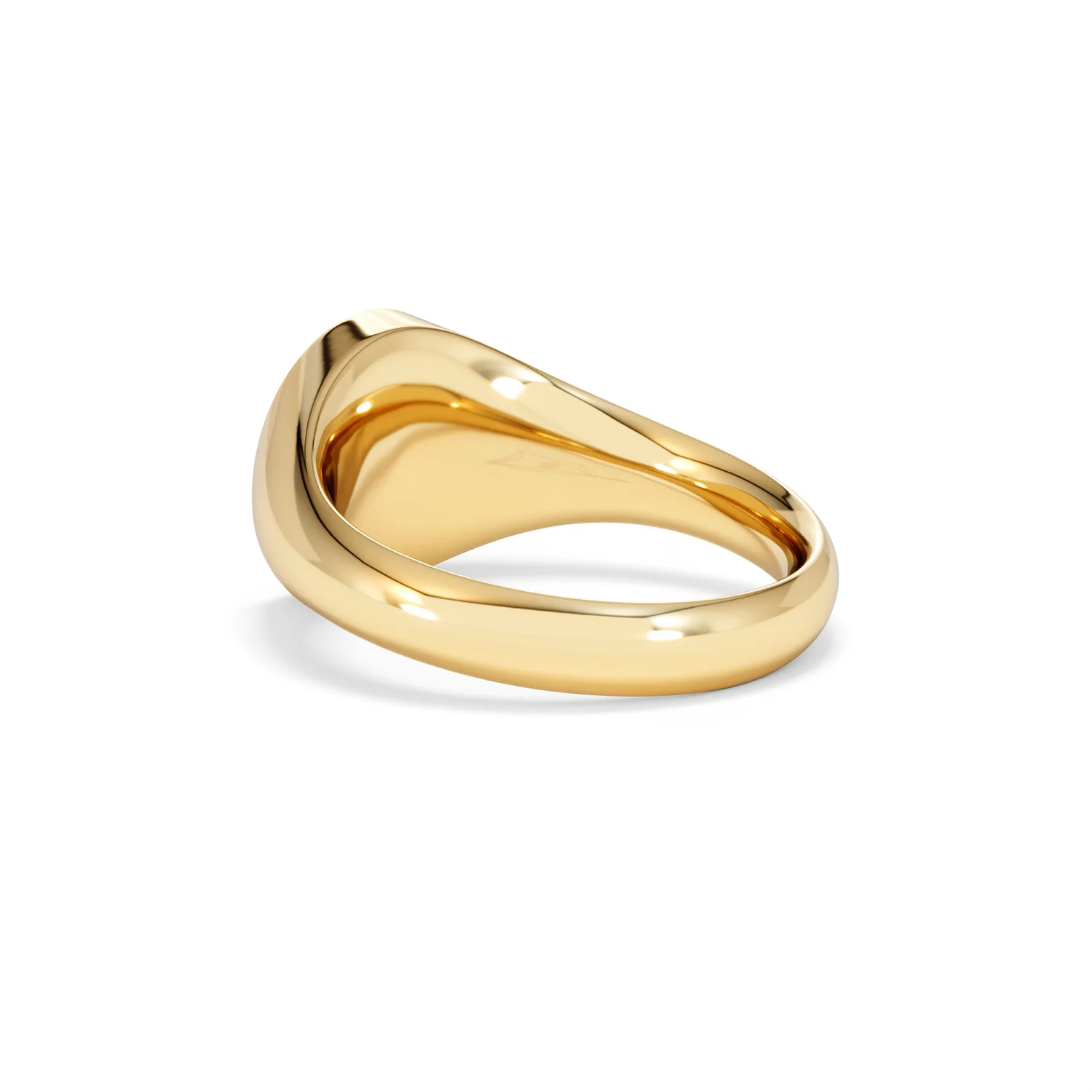 Star Signet Lab Diamond Ring in 18K Gold Vermeil - Image 59