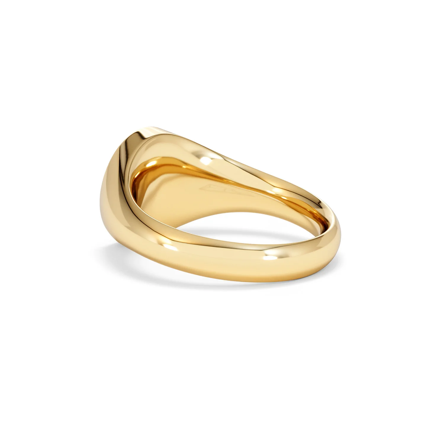 Star Signet Lab Diamond Ring in 18K Gold Vermeil - Image 60
