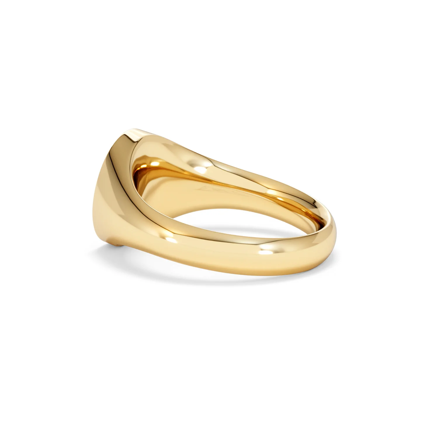 Star Signet Lab Diamond Ring in 18K Gold Vermeil - Image 63