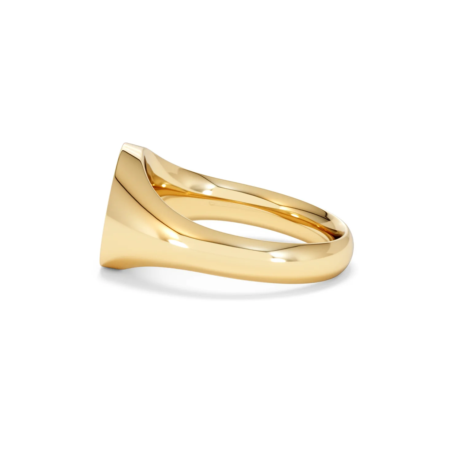 Star Signet Lab Diamond Ring in 18K Gold Vermeil - Image 68