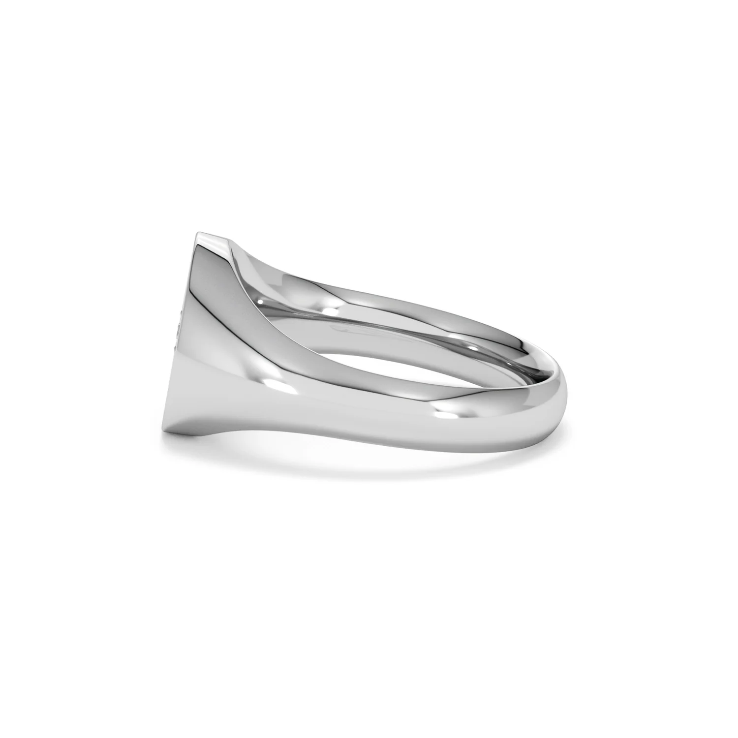 Star Signet Lab Diamond Ring in 925 Silver - Image 70