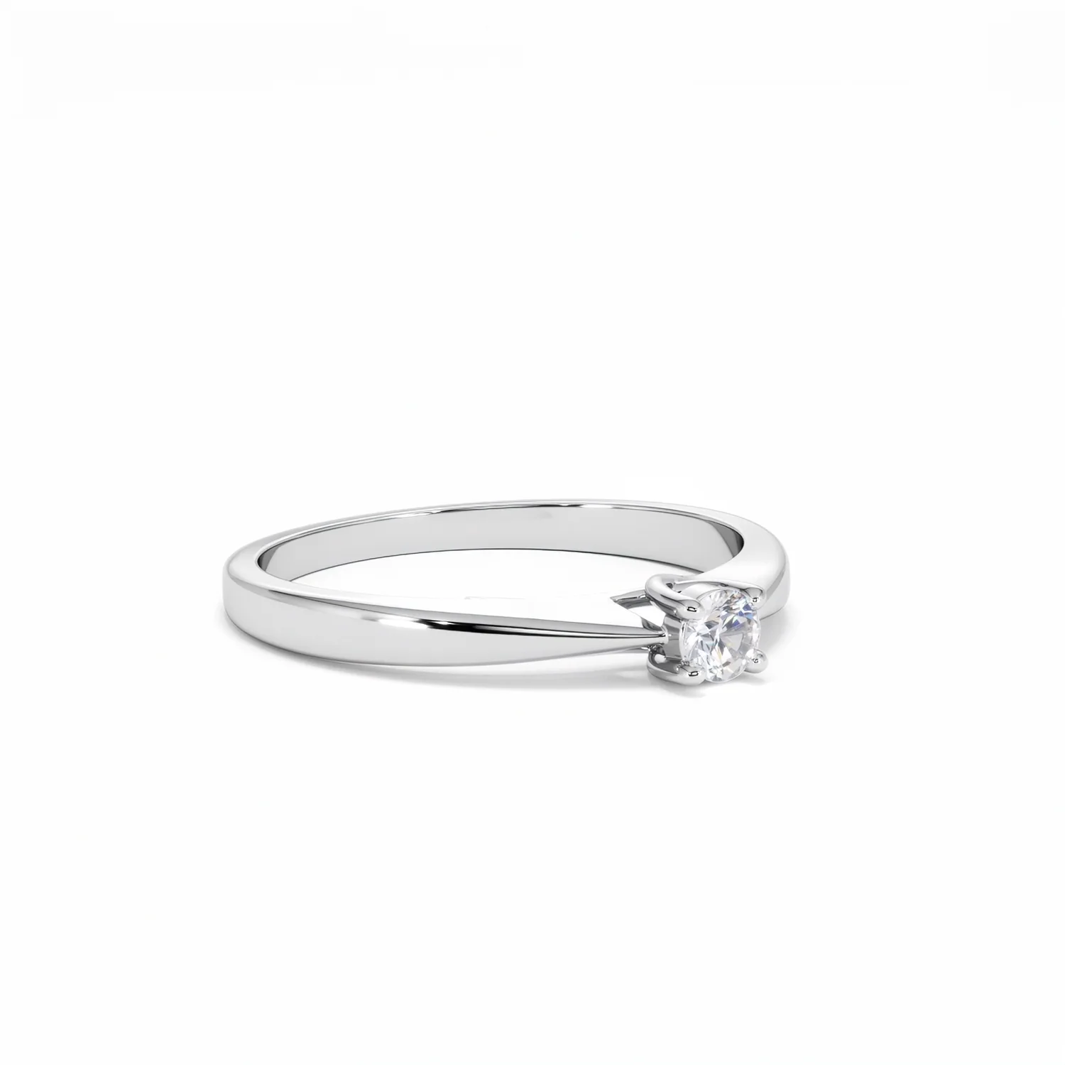 Naomi Lab Diamond Engagement Ring 0.15ct H/Si 9K White Gold - Image 16