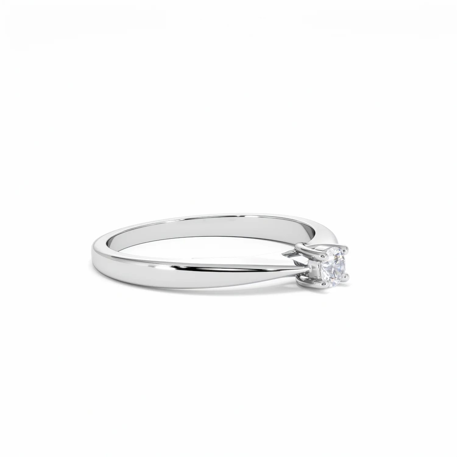 Naomi Lab Diamond Engagement Ring 0.15ct H/Si 9K White Gold - Image 19