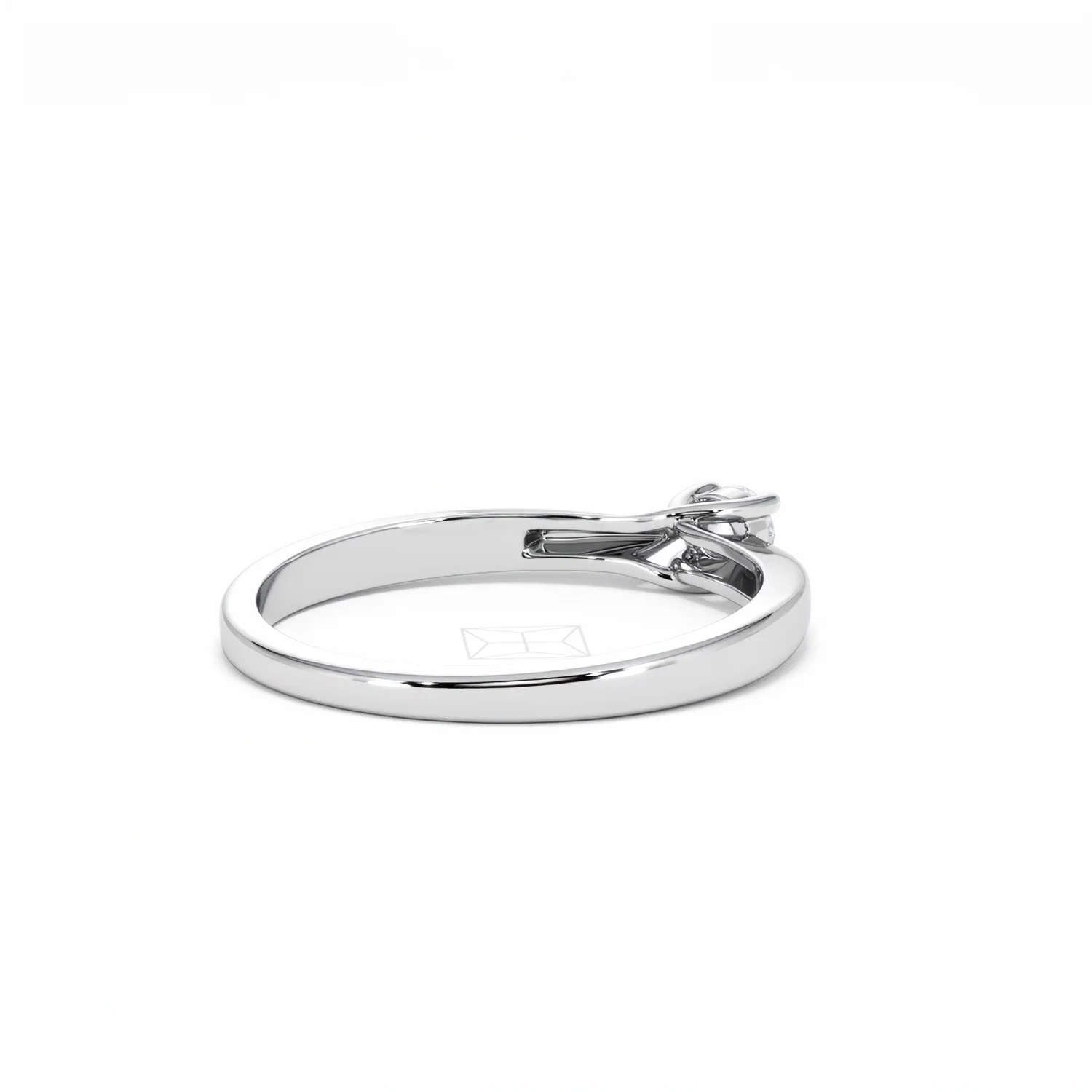 Naomi Lab Diamond Engagement Ring 0.15ct H/Si 9K White Gold - Image 39