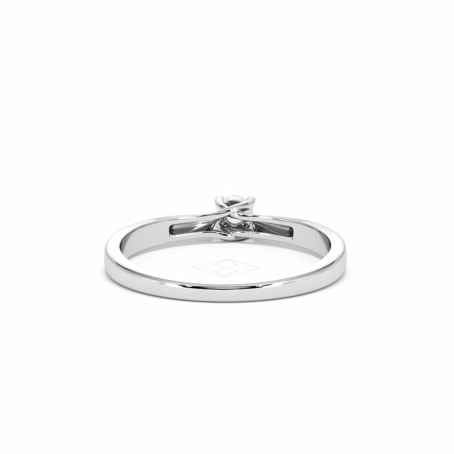 Naomi Lab Diamond Engagement Ring 0.15ct H/Si 9K White Gold - Image 47