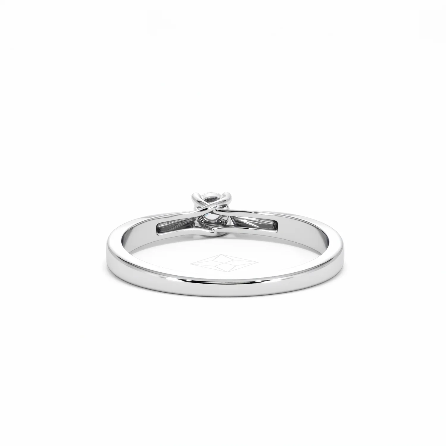 Naomi Lab Diamond Engagement Ring 0.15ct H/Si 9K White Gold - Image 49