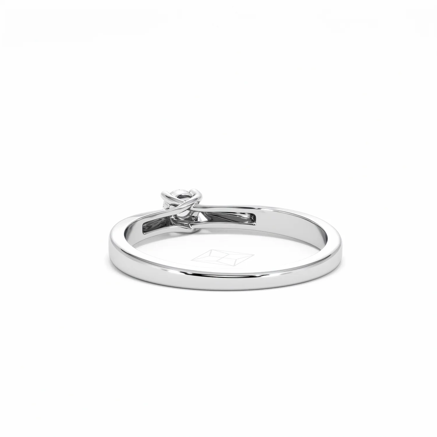Naomi Lab Diamond Engagement Ring 0.15ct H/Si 9K White Gold - Image 52