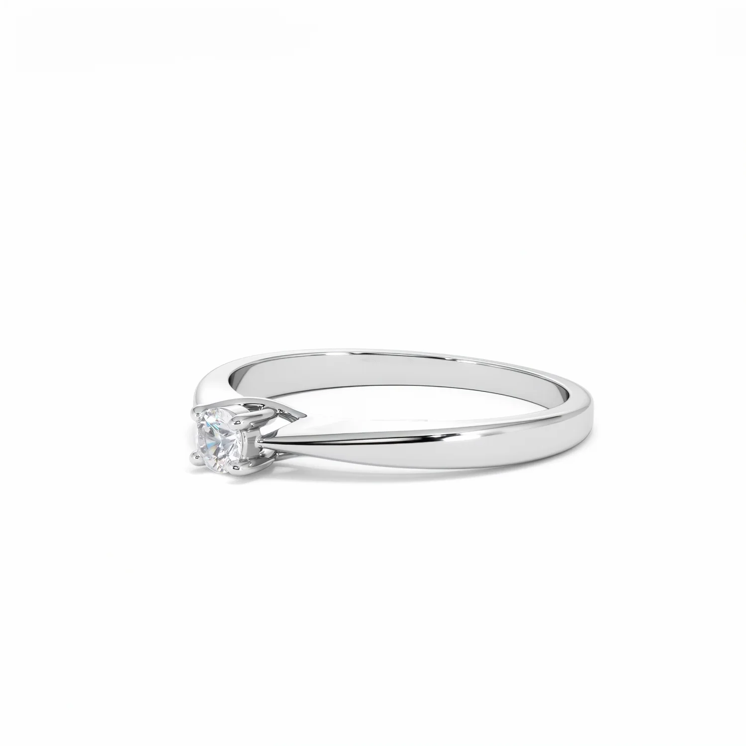 Naomi Lab Diamond Engagement Ring 0.15ct H/Si 9K White Gold - Image 78