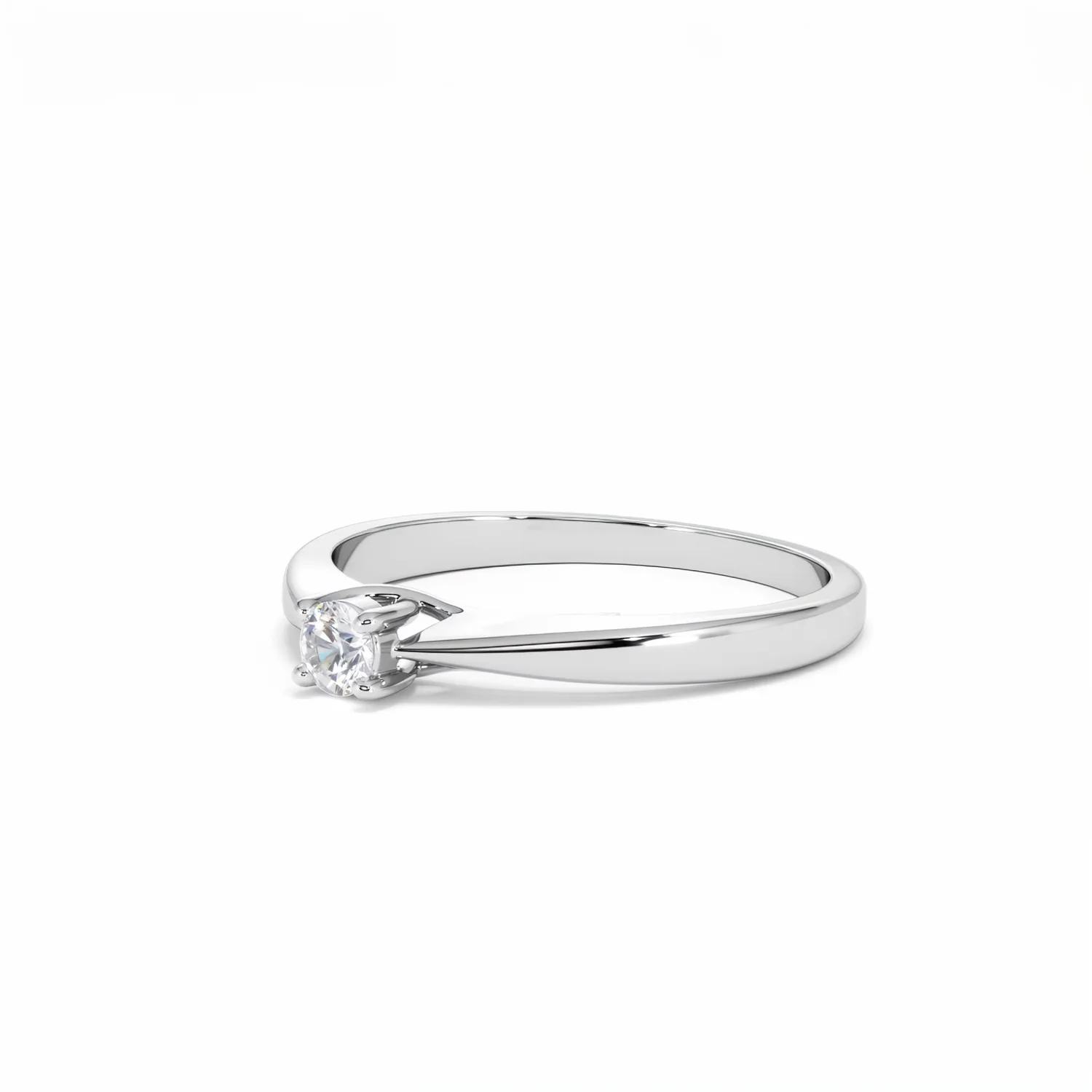 Naomi Lab Diamond Engagement Ring 0.15ct H/Si 9K White Gold - Image 79