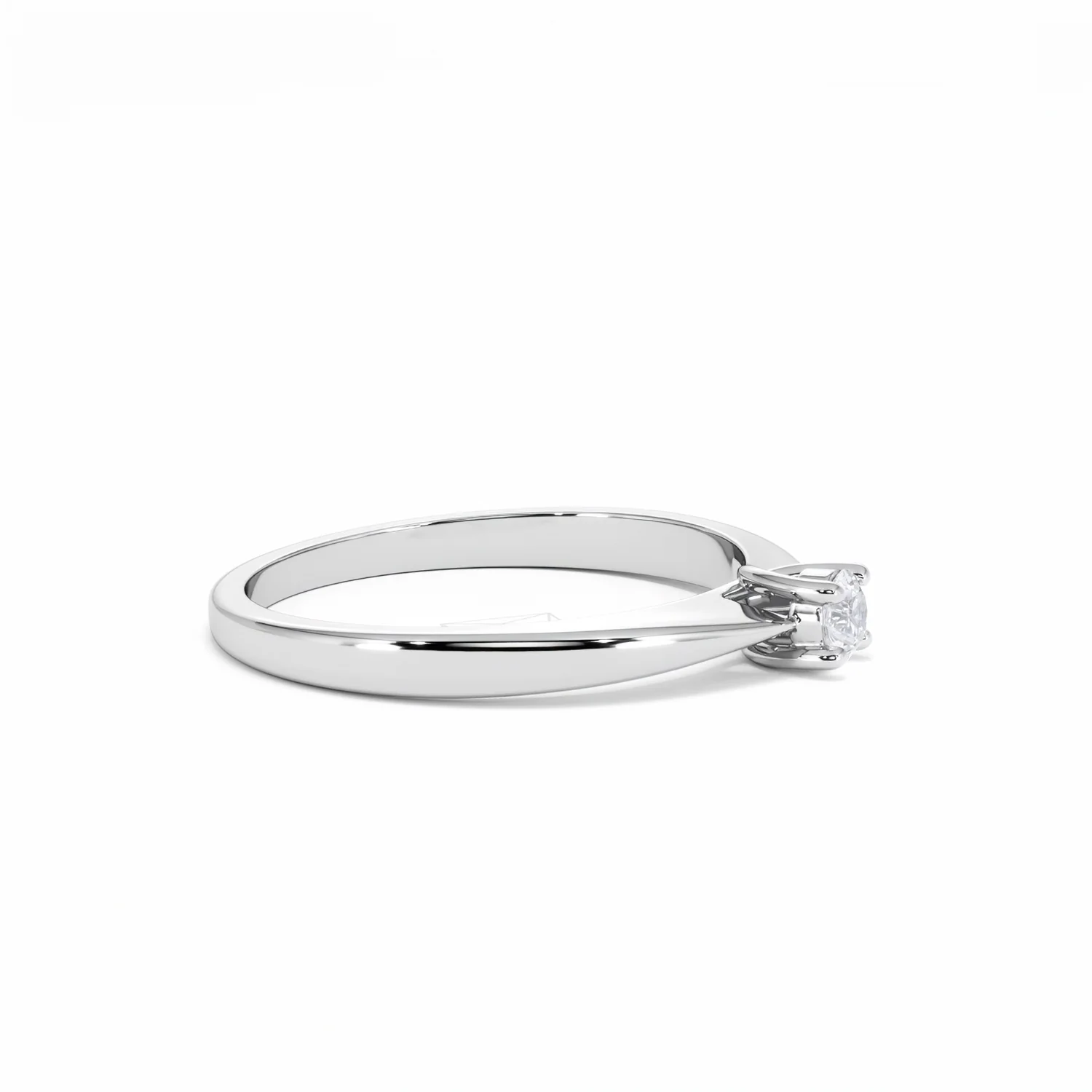 Naomi Lab Diamond Engagement Ring 0.15ct H/Si in 925 Silver - Image 23