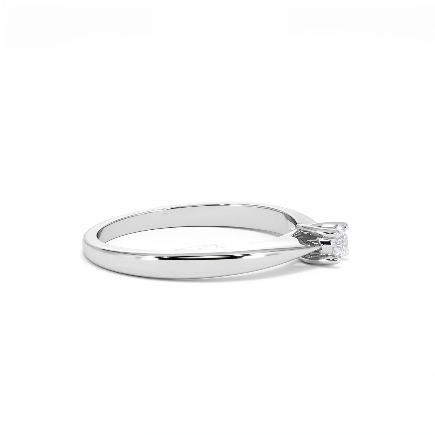 Naomi Lab Diamond Engagement Ring 0.15ct H/Si in 925 Silver - Image 24