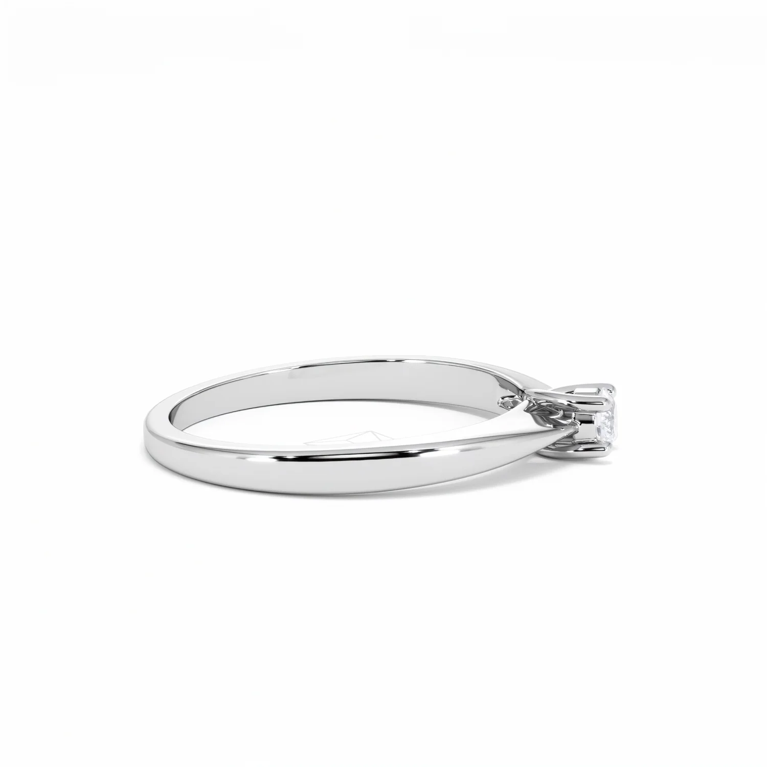 Naomi Lab Diamond Engagement Ring 0.15ct H/Si in 925 Silver - Image 26