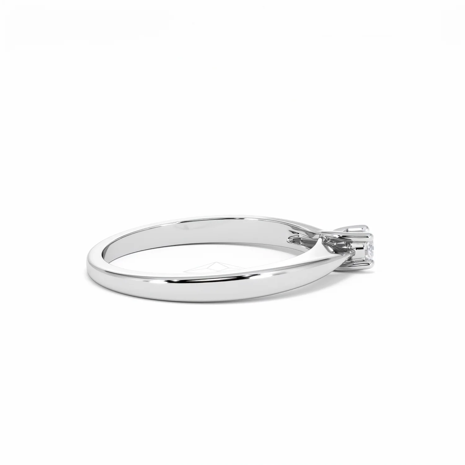 Naomi Lab Diamond Engagement Ring 0.15ct H/Si in 925 Silver - Image 29