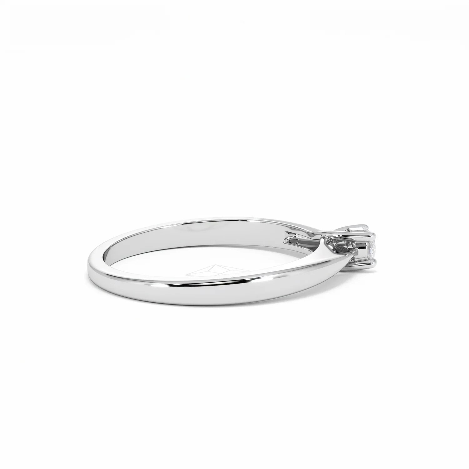 Naomi Lab Diamond Engagement Ring 0.15ct H/Si in 925 Silver - Image 30