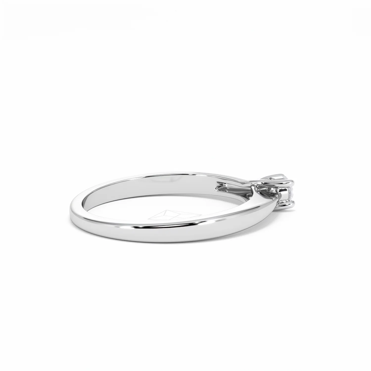Naomi Lab Diamond Engagement Ring 0.15ct H/Si in 925 Silver - Image 32