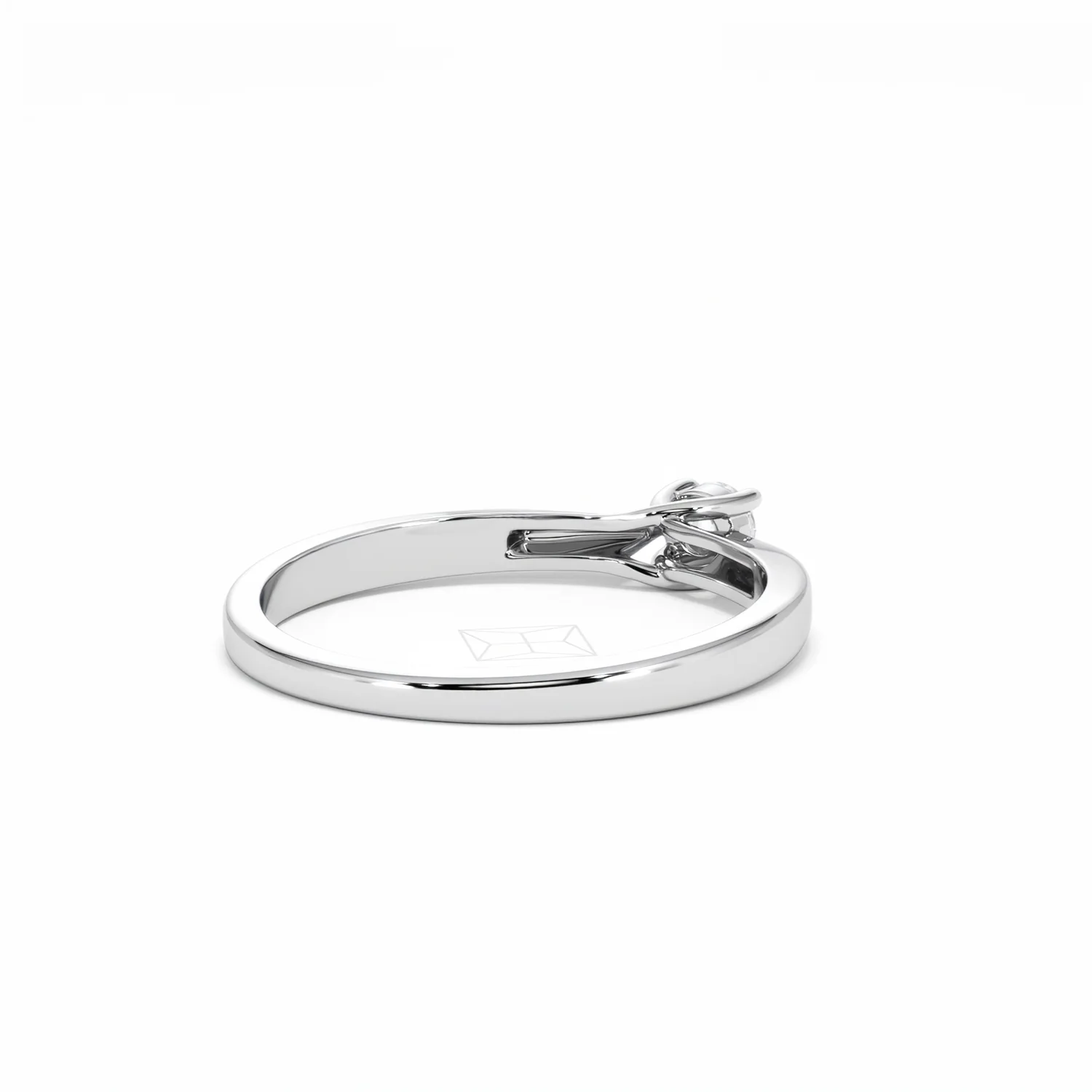 Naomi Lab Diamond Engagement Ring 0.15ct H/Si in 925 Silver - Image 40