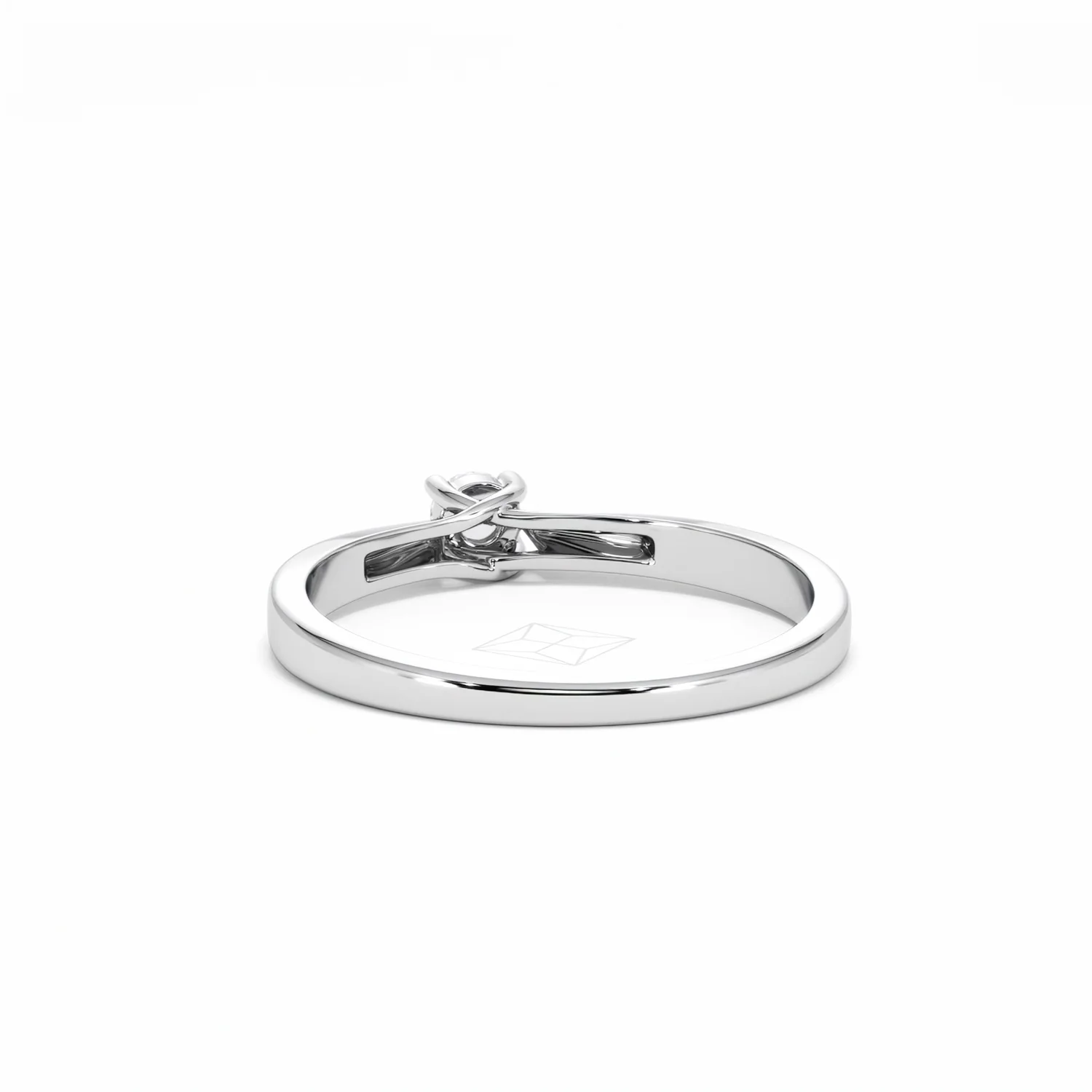 Naomi Lab Diamond Engagement Ring 0.15ct H/Si in 925 Silver - Image 51