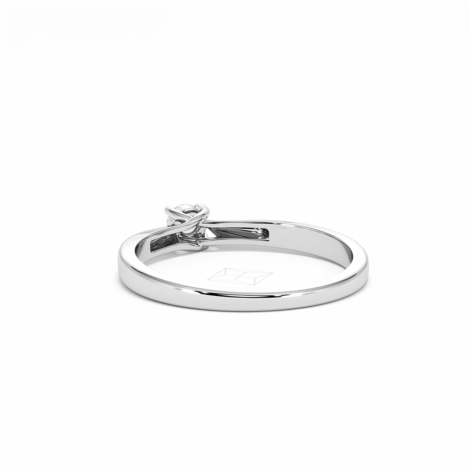 Naomi Lab Diamond Engagement Ring 0.15ct H/Si in 925 Silver - Image 53
