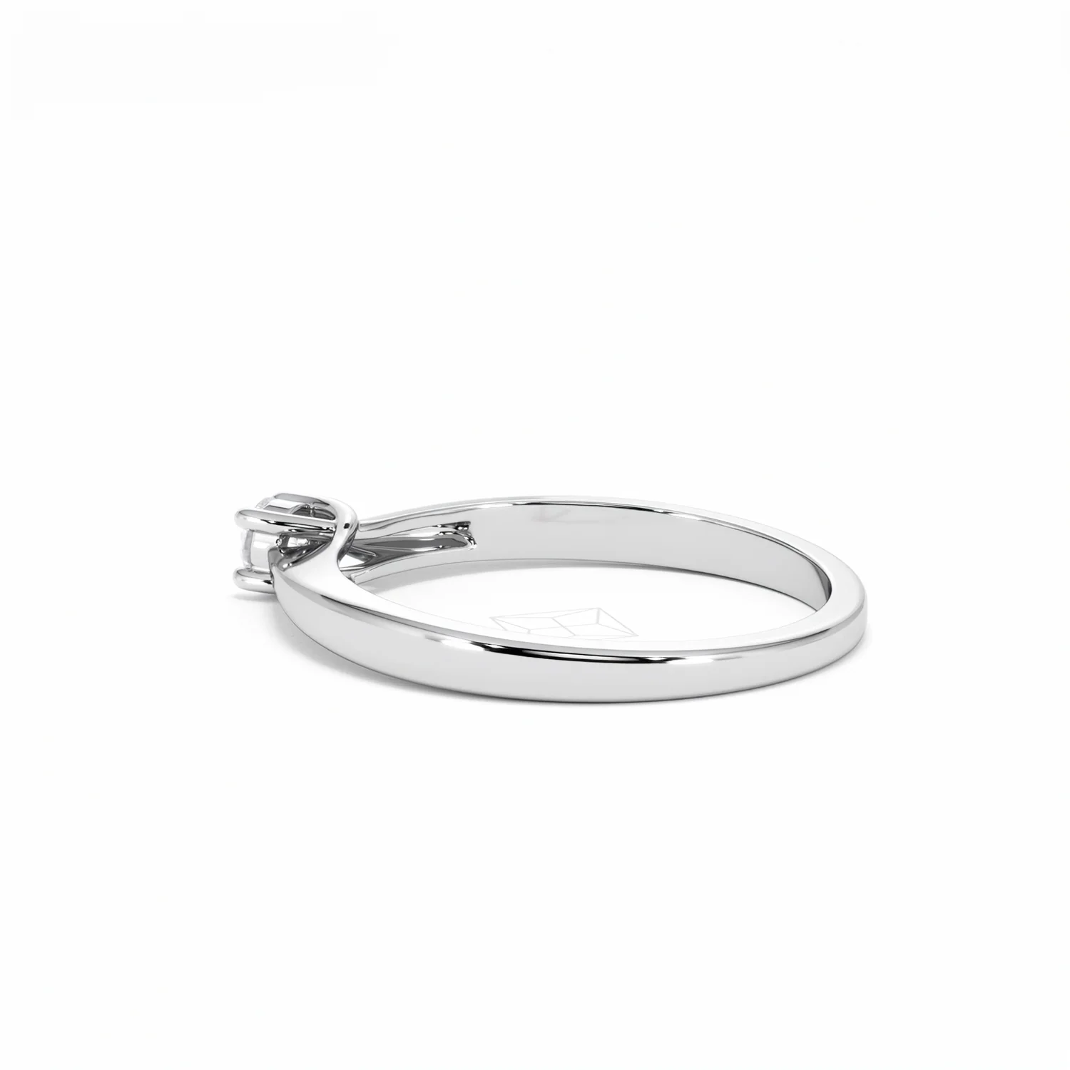 Naomi Lab Diamond Engagement Ring 0.15ct H/Si in 925 Silver - Image 62
